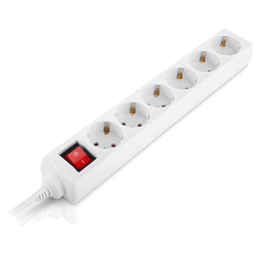 Сетевой фильтр REAL-EL RS-6 Protect M 5m, white (EL122300035): Тип Сетевые фильтры