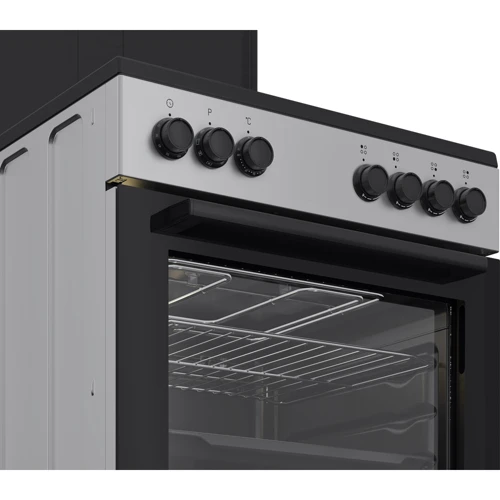 Плита комбинированная Beko FBM62120SD: Управление механическое