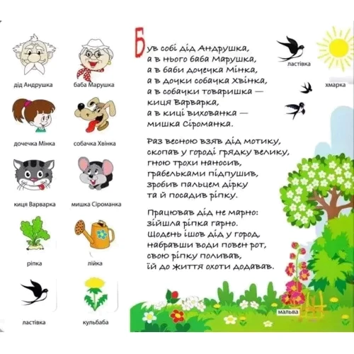 Заглянь у віконце. Ріпка: ISBN 4820000131360