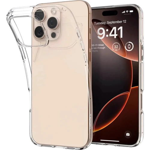 Чехол для iPhone Spigen Liquid Crystal Crystal Clear (ACS07984) for iPhone 16 Pro Max фото 7