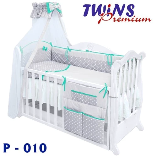 Детский Постельный комплект TWINS Premium P-010 (8 эл): Тип постельный комплект