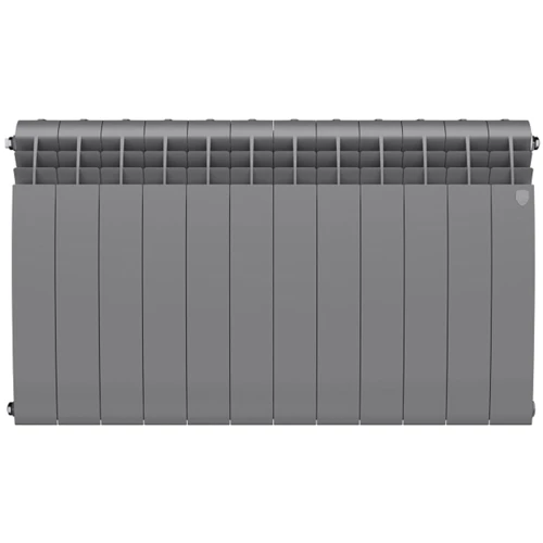 Радіатор із нижнім підключенням Royal Thermo PianoForte VD 500/Silver Satin -12 секцій: Кількість пластин 1