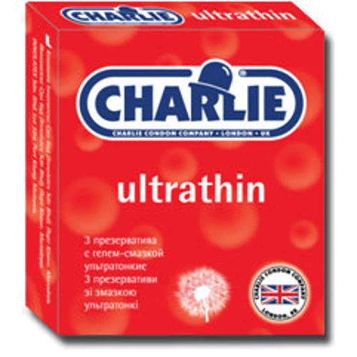 Charlie презервативи ультратонкі №3: Тип Ультратонкі