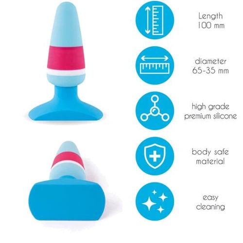 Анальная пробка FeelzToys - Plugz Butt Plug Colors Nr. 1