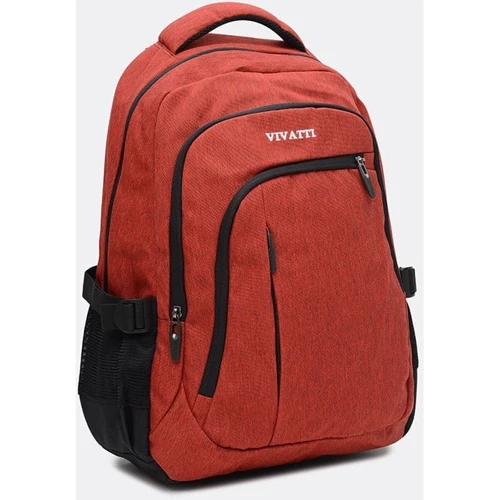 Женский рюкзак Vivatti красный (C1MN2085-red): Фактура Тканая, Матовая