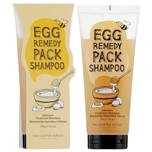 Too Cool For School Egg Remedy Pack Shampoo Восстанавливающий шампунь для волос 200 g