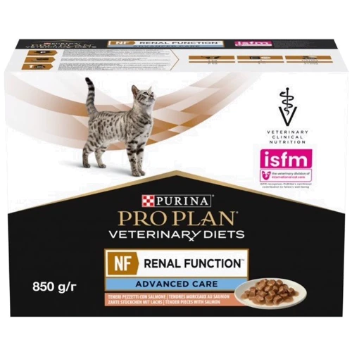 Влажный корм для котов Pro Plan Veterinary Diets NF Advanced Патология почек с лососем в подливке 10х85 г (7613287873699): Тип Влажный корм