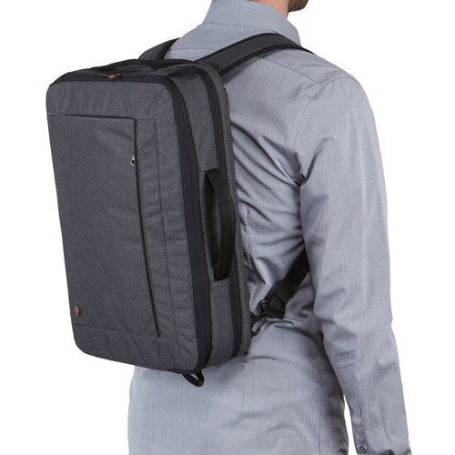 Сумка для ноутбуков Case Logic 15.6” Era Convertible Bag Obsidian (ERACV-116): Цвет темно-серый