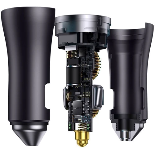 Зарядний пристрій Baseus Car Charger 2xUSB-C Golden Contactor 40W Dark Grey (CGJP000013): Тип автомобильное
