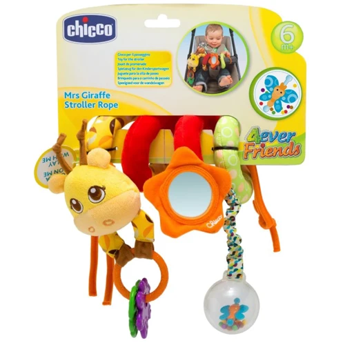 Іграшка на коляску Chicco "Жираф" (07201.00): Тип підвіски
