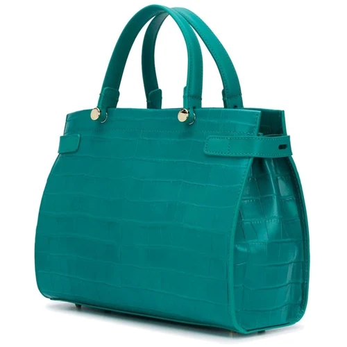 Жіноча сумка тоут Furla Lady M M Tote Bawc01l смарагдова (BAWC01LKO0000D7D00): Фактура Тиснення, матова