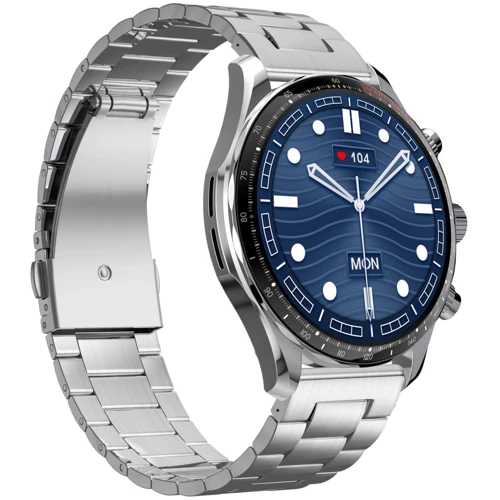 Смарт-часы Globex Smart Watch Titan Silver: Емкость батареи, мАч 300