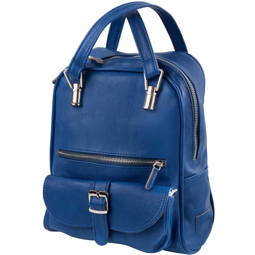 Жіночий рюкзак Laskara синій (LK-10237-blue)