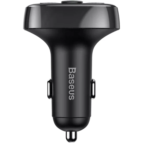 Зарядное устройство Baseus Car Charger 2хUSB T Shaped S-09A Car Bluetooth MP3 Player Black (CCMT000001): Количество USB-портов 2