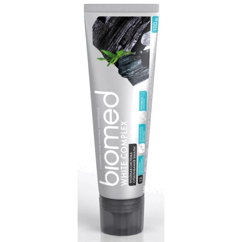 BioMed White Complex Зубная паста "Уголь" 100 g: Количество в упаковке, шт 1