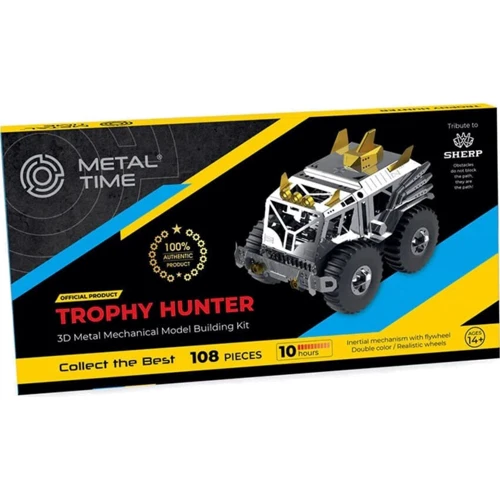 Коллекционная модель-конструктор Metal Time Trophy Hunter Вездеход Шерп (MT056) фото 8