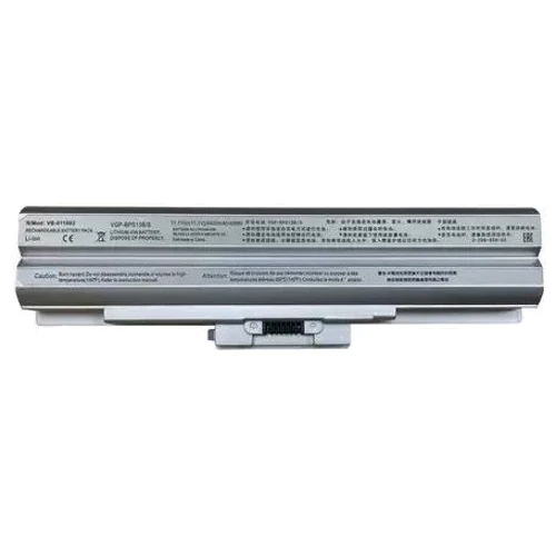 Батарея для ноутбука Sony VAIO VGP-BPS13 VGN-AW 11.1V Silver 4400mAh (911093)