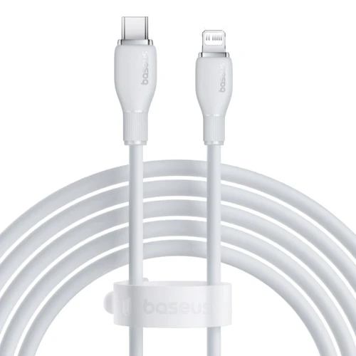Кабель Baseus Cable USB-C to Lightning Pudding Series Fast Charging Cable 20W 2m White (P10355701221-01)