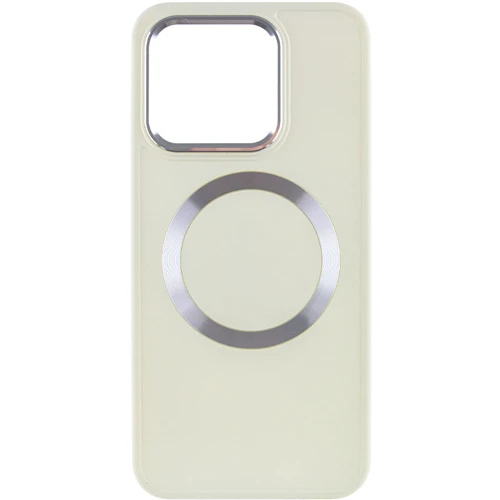 Чехол для телефонов TPU Case Bonbon Metal Style with MagSafe White for Xiaomi 13: Совместимость Xiaomi 13