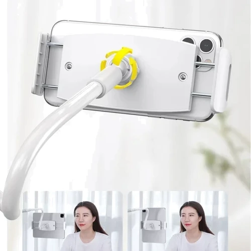 Держатель Baseus Desk Holder Otaku life Rotary Adjustment Lazy Pro Silver (LUZQ000012) фото 14