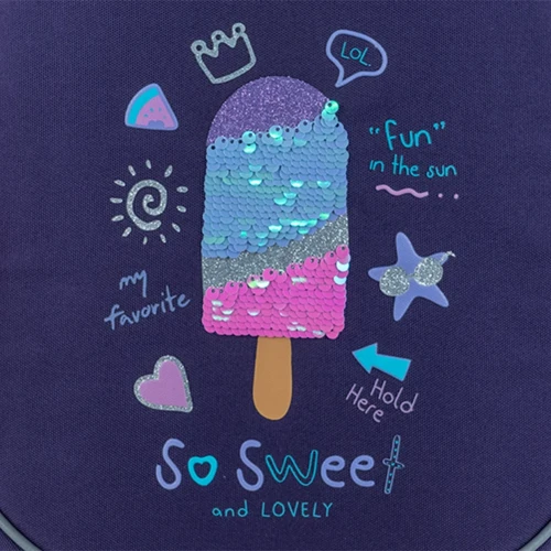 Рюкзак школьный Kite Education So Sweet (K24-700M-6): Корпус рюкзака Мягкий
