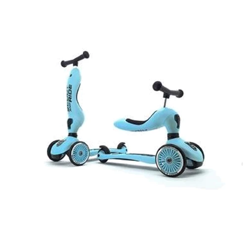 Самокат Scoot&Ride серии Highwaykick-1 голубика, до 3 лет/20кг: Количество колес 3