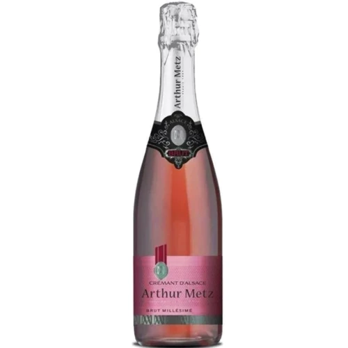 Игристое вино Arthur Metz Cremant D'Alsace A.Metz 1904 Rose розовое брют 0.75 л (BWT9130)
