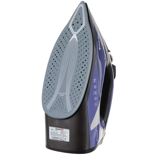 Утюг Vilgrand VEI0247 purple: Материал подошвы керамика