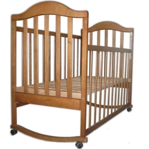 Дитяче ліжко Laska-M Наполеон без ящика (горіх): Тип ліжечко-трансформер