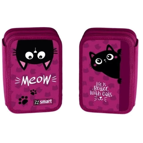 Пенал твердый Smart двойной HP-01 Cat rules (533271)