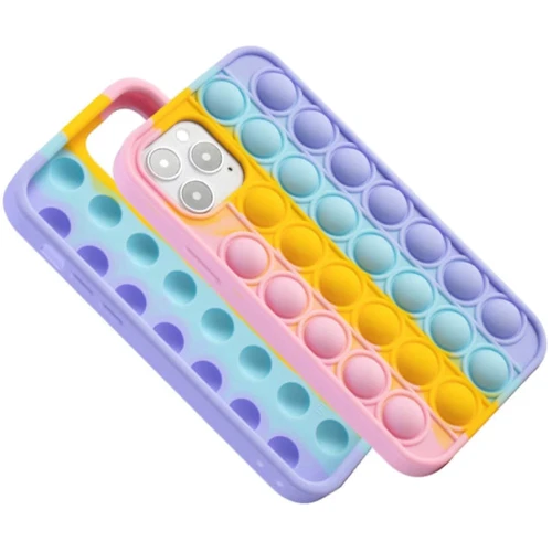 Чехол для iPhone Mobile Case Pop-It Antistress Rainbow for iPhone 12/iPhone 12 Pro фото 7