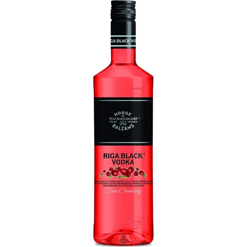Горілка Riga Black Vodka True Cranberry 37.5% 0.7л (PRA4750021008665)