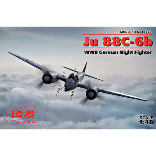Немецкий военный истребитель ICM Второй мировой войны Ju 88С-6b
