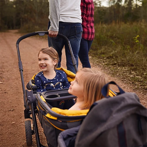 Прогулочная коляска Evenflo Pivot Xplore All-Terrain Stroller Wagon - Gypsy фото 15