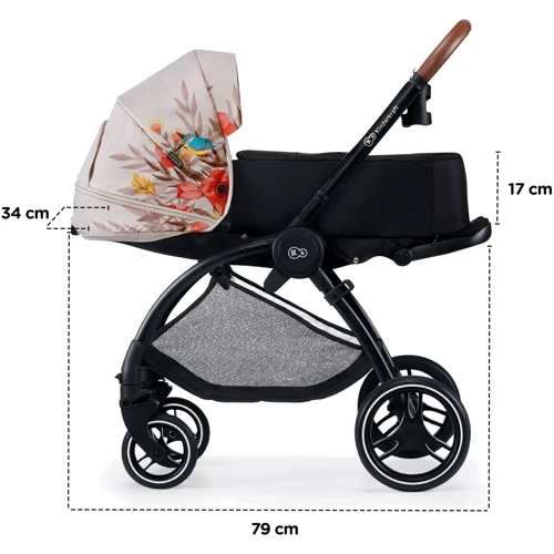 Универсальная коляска 2 в 1 Kinderkraft Evolution Cocoon Bird (KKWEVCOBIR2000) фото 11