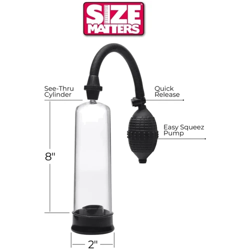 Вакуумная помпа для мужчин Size Matters Beginner Pump