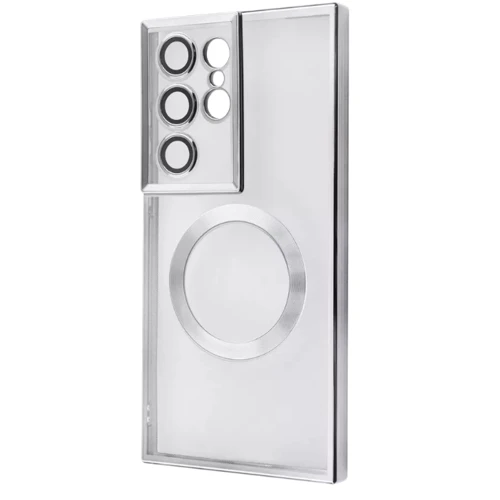 Аксессуар для смартфона WAVE Metal Color Case with MagSafe Silver for Samsung S918 Galaxy S23 Ultra