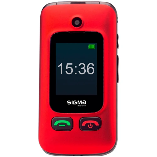 Мобильный телефон Sigma mobile Comfort 50 Shell DUO TYPE-C Black-Red (UA UCRF)