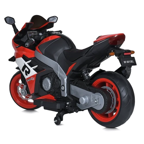 Детский электромотоцикл Bambi красный (M 6013EL-3(24V))