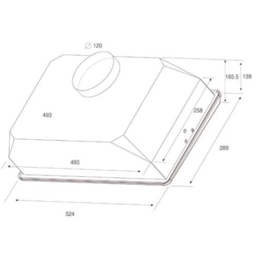 Витяжка Whirlpool AKR 606 GY фото 1