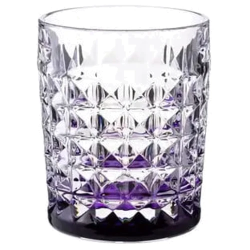 Набор стаканов для виски Bohemia Diamond 230 мл 6 шт фиолетовый (2KE38/72R95/230)