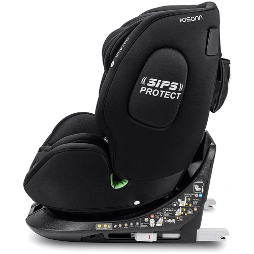 Автокресло Osann One360 i-Size черный (108-301-243): Вес ребенка 0 до 36 кг