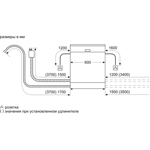 Встраиваемая посудомоечная машина Bosch SMV4HMX65Q фото 9
