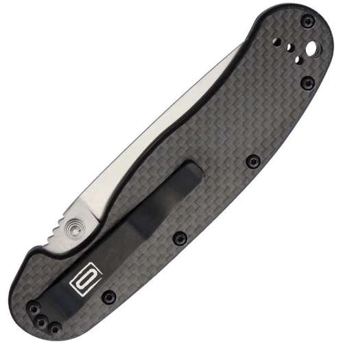Нож и мультитул Ontario RAT-1 D2 Carbon (8867CF): Тип ножа Складной