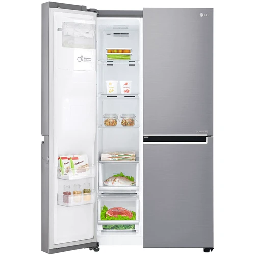 Холодильник Side-by-Side LG GSJ961PZBZ: Размеры ВxШxГ, см 179х 91.2х73,8