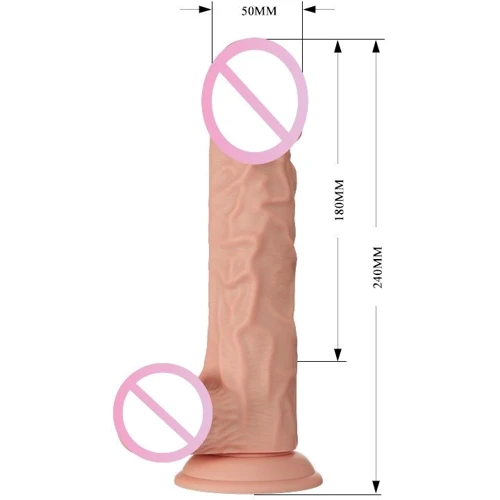 Фалоімітатор LYBAILE Beautiful Encounter Buraq Dildo Flesh