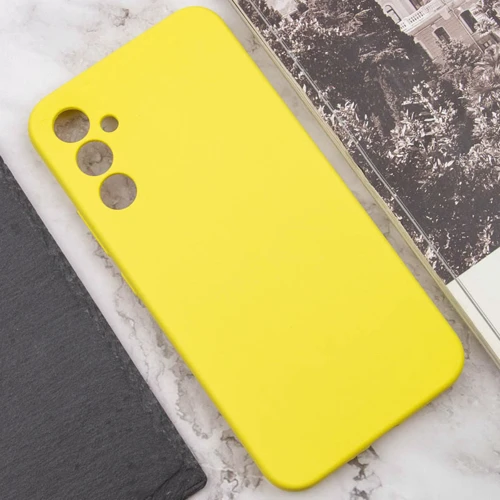 Чехол для телефонов Lakshmi Premium Case Silicone Cover Full Camera Yellow for Samsung A057 Galaxy A05s: Цвет желтый