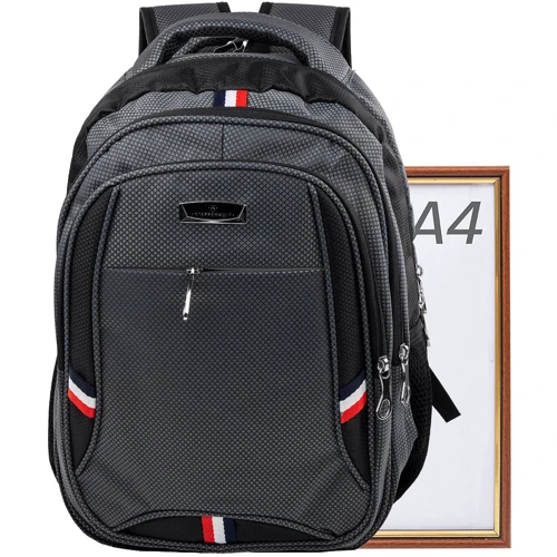 Чоловік рюкзак Valiria Fashion сірий (3DETAB86-23-9): Матеріал Текстиль