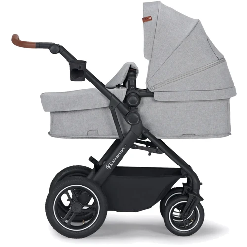 Универсальная коляска 3 в 1 Kinderkraft B-Tour Silver Gray (KSBTOU00LGR3000) фото 9