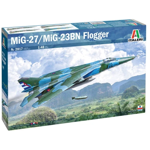 Модель Italeri Истребитель МиГ-27/МиГ-23БН Flogger (IT2817)